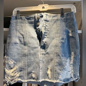 Blue Jean skirt